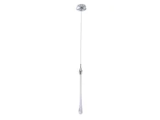 NEWPORT 15500 15501/S chrome , Подвесной светильник, Chrome Clear glasses D5*H67,5/250 cm LED 1*4W 3000K 400 lm