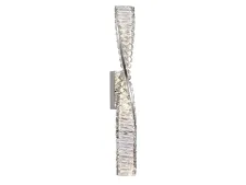 NEWPORT 8240 8246N/A , Бра, Chrome Clear crystal L7,6*H65*Sp12 cm LED 17W 1700Lm 3100-4000K