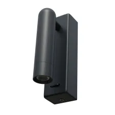 Бра 3W 180LM 3000K, черный Omega Lightstar 200737