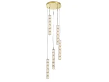 NEWPORT 8240 Потолочная чашка 8240 D30 5 подвесов gold , Gold D30*H3,5 cm