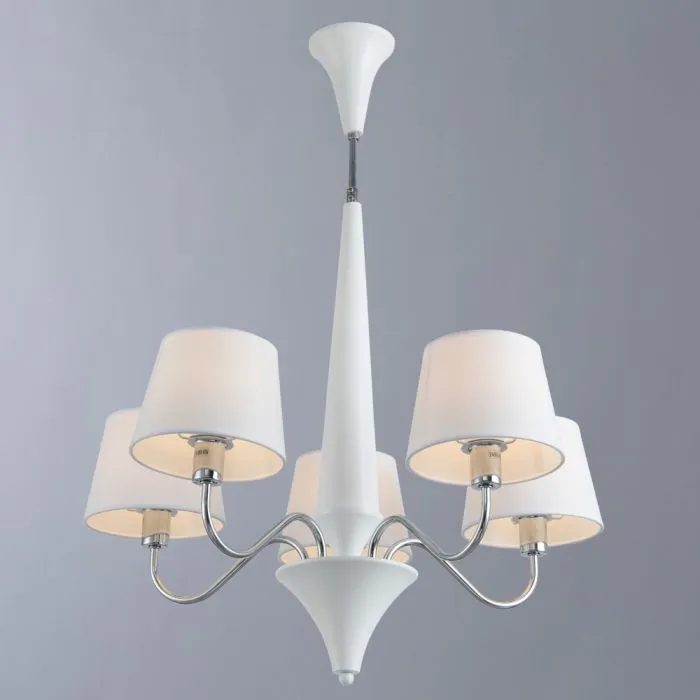 Люстра на штанге Arte Lamp GRACIA A1528LM-5WH | Дом Декора