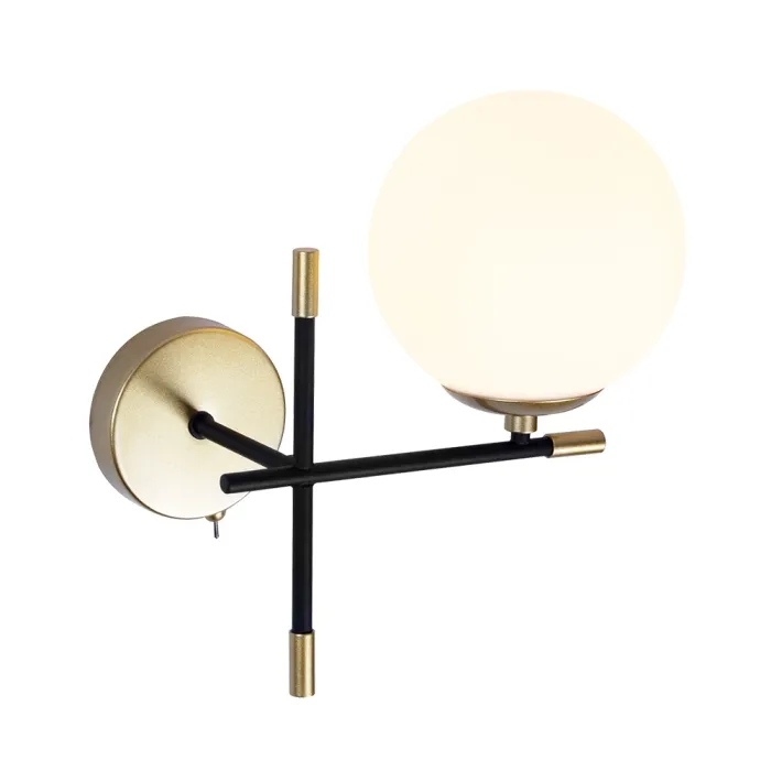Бра Arte Lamp ARKAB A2225AP-1BK | Дом Декора