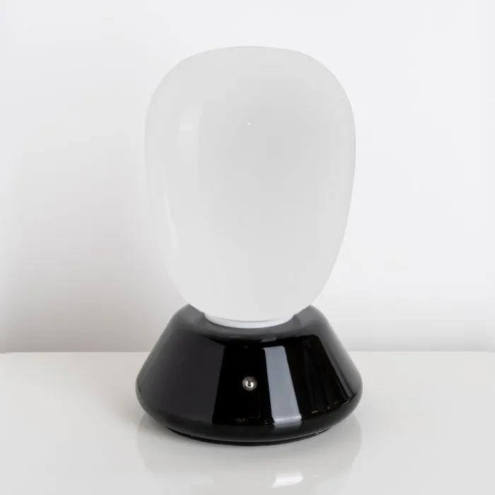 Настольная лампа диммируемая 10W 3000K матовый/черный Uovo III Lightstar 807917 | Дом Декора