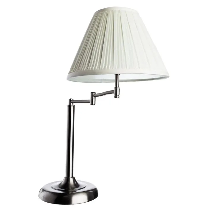 Декоративная настольная лампа Arte Lamp CALIFORNIA A2872LT-1SS | Дом Декора