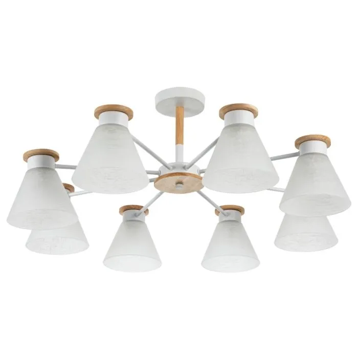 Потолочная люстра Arte Lamp TYLER A1031PL-8WH | Дом Декора