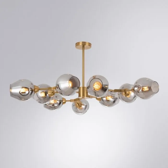 Люстра на штанге Arte Lamp YUKA A7759PL-9PB | Дом Декора