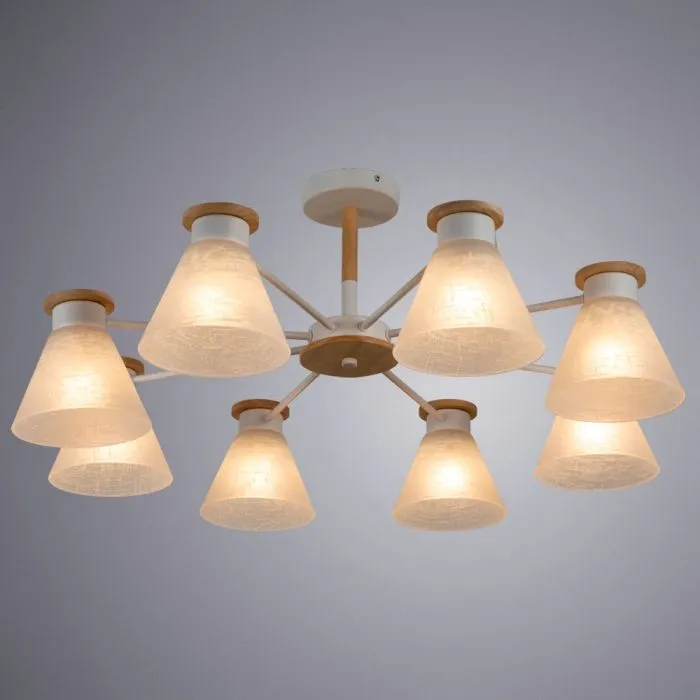 Потолочная люстра Arte Lamp TYLER A1031PL-8WH | Дом Декора