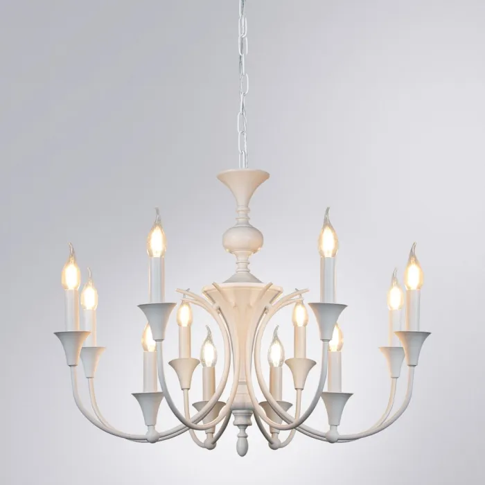 Подвесная люстра Arte Lamp COLLINETTA A4094LM-12WH | Дом Декора