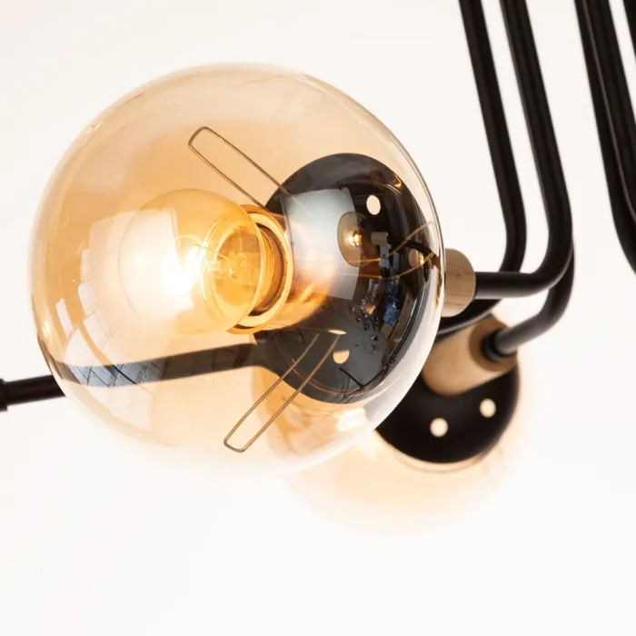 Потолочная люстра Arte Lamp OXFORD A2716PL-6BK | Дом Декора
