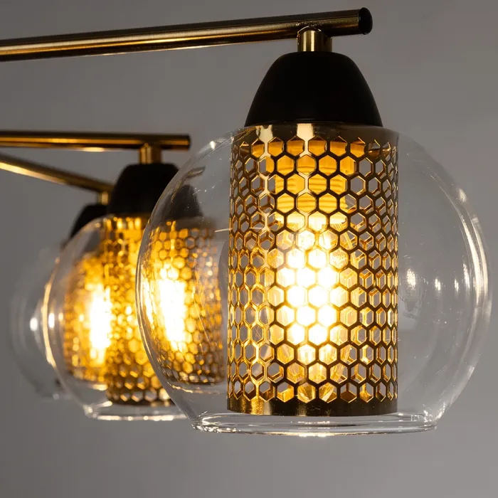 Потолочная люстра Arte Lamp MANCHESTER A7045PL-8BK | Дом Декора