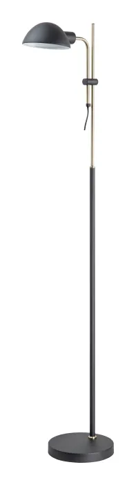 Торшер Arte Lamp ZETTA A7055PN-1BK | Дом Декора