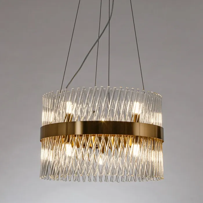 Подвесная люстра Arte Lamp ACAPULCO A1073LM-10PB | Дом Декора