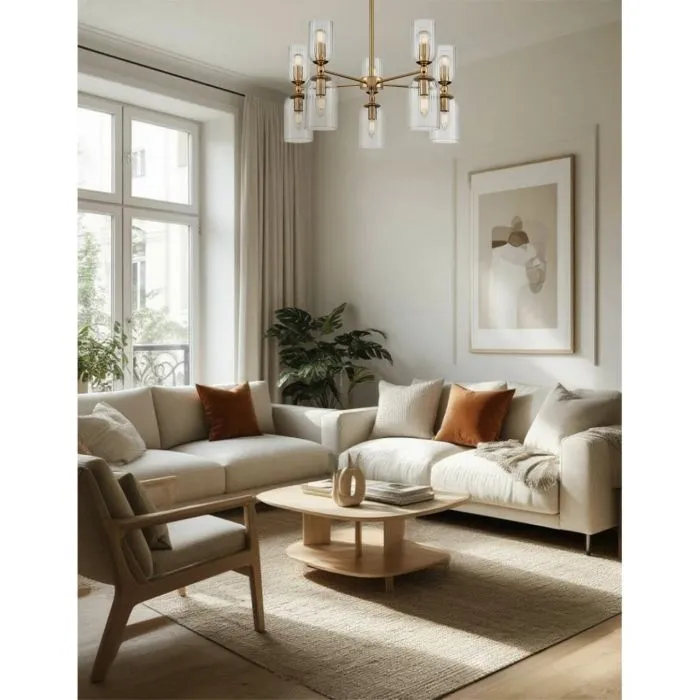 6586/10 LN Люстра E14 10*40Вт 220В IP20 MODERNI | Дом Декора