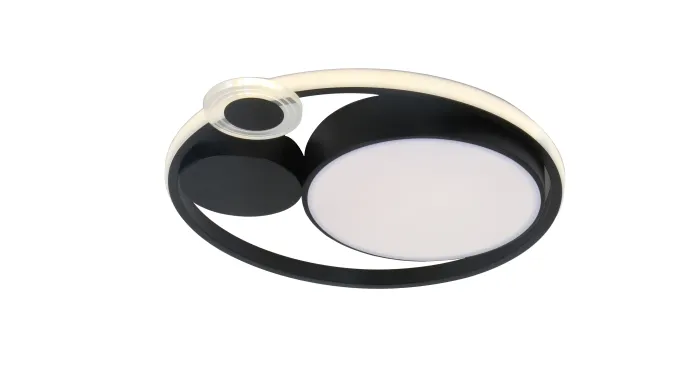 Потолочный светильник Arte Lamp STOCKHOLM A2690PL-1BK | Дом Декора