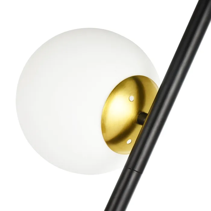 Торшер Arte Lamp ALCOR A2224PN-2BK | Дом Декора