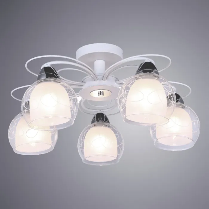 Потолочная люстра Arte Lamp SANSA A7585PL-5WH | Дом Декора