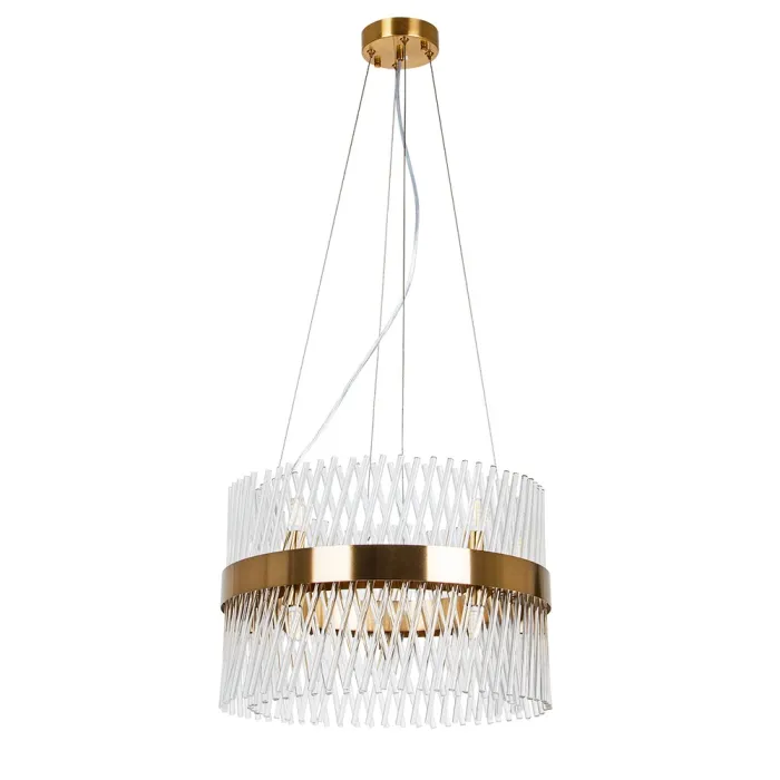 Подвесная люстра Arte Lamp ACAPULCO A1073LM-10PB | Дом Декора