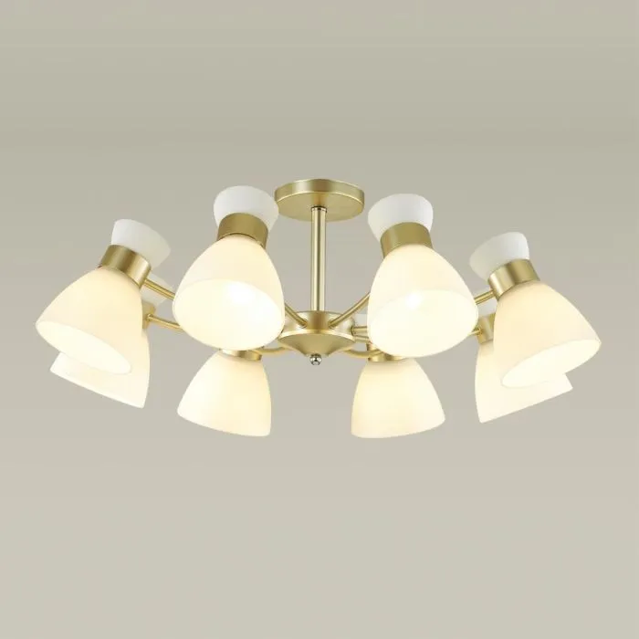 4535/8C LN Люстра E27 8*60Вт 220В IP20 COMFI | Дом Декора