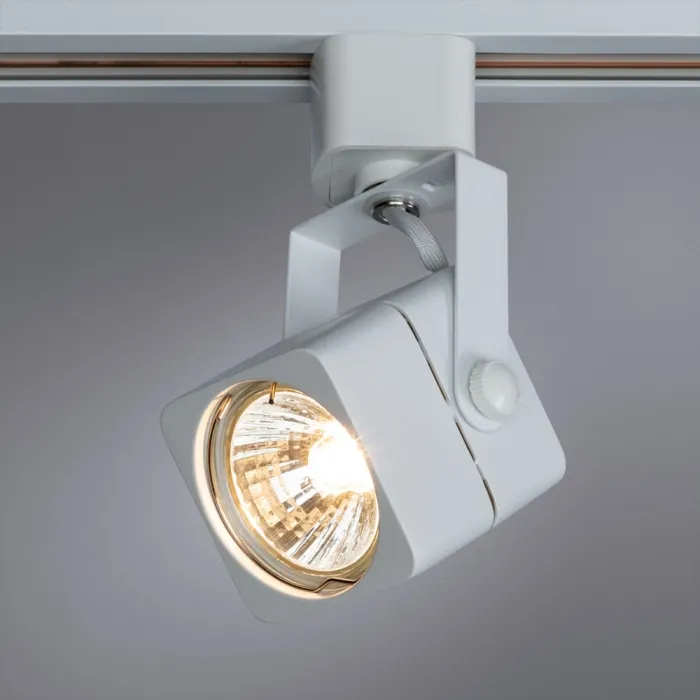 Трековый светильник Arte Lamp LENTE A1314PL-1WH | Дом Декора