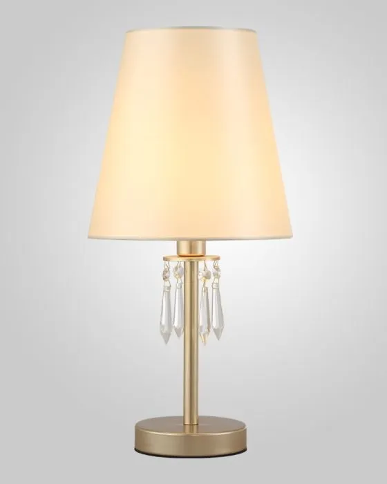 Настольная лампа Crystal Lux RENATA LG1 GOLD | Дом Декора