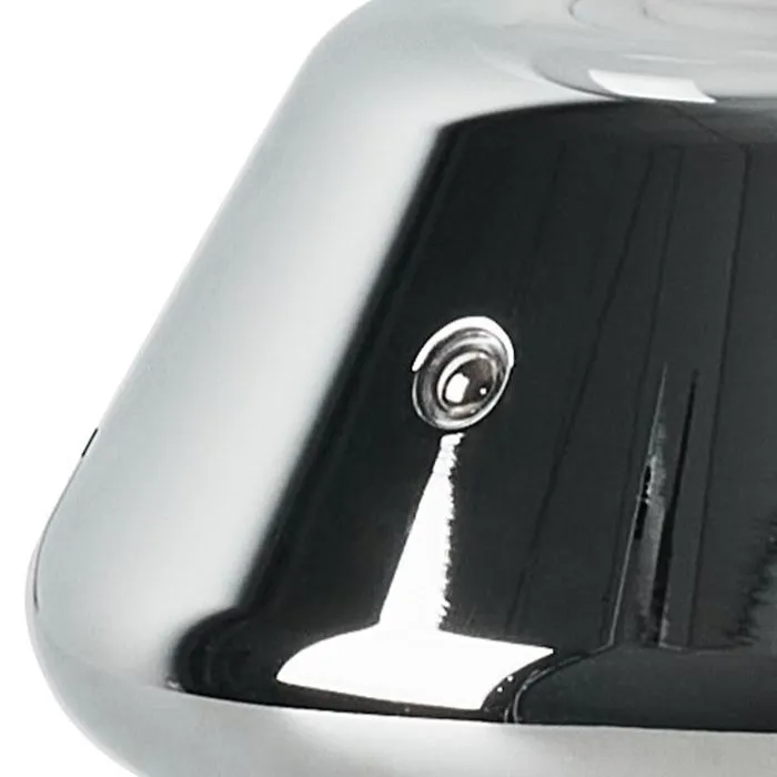 Настольная лампа диммируемая 10W 3000K матовый/хром Uovo III Lightstar 807914 | Дом Декора