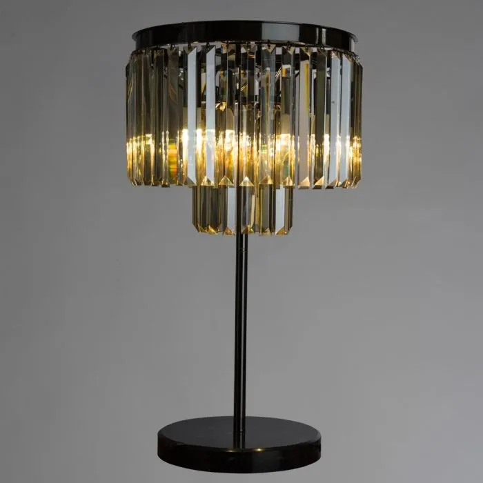 Декоративная настольная лампа Divinare NOVA COGNAC 3002/06 TL-3 | Дом Декора