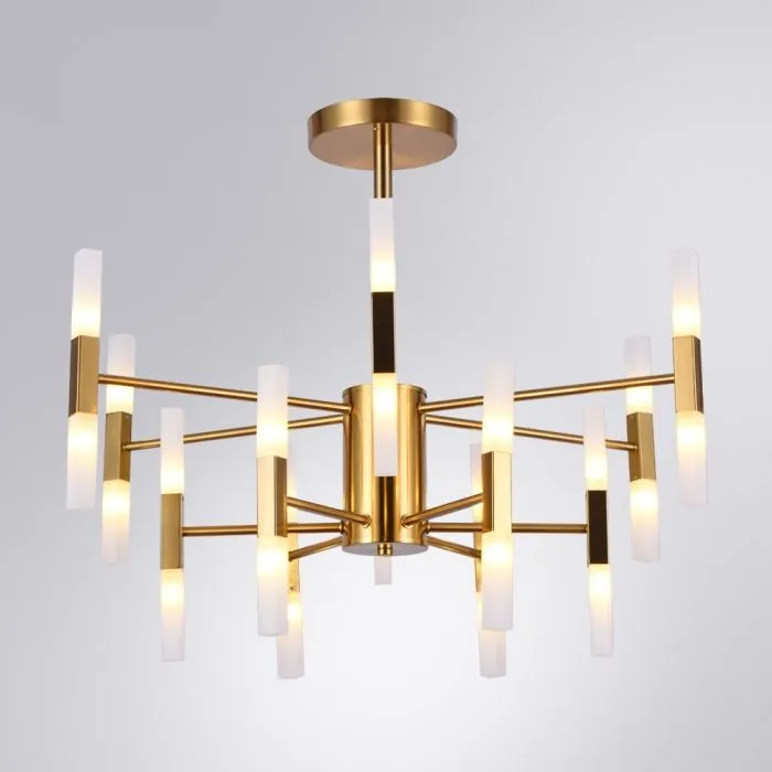 Люстра на штанге Arte Lamp Ramona A7410PL-24PB | Дом Декора