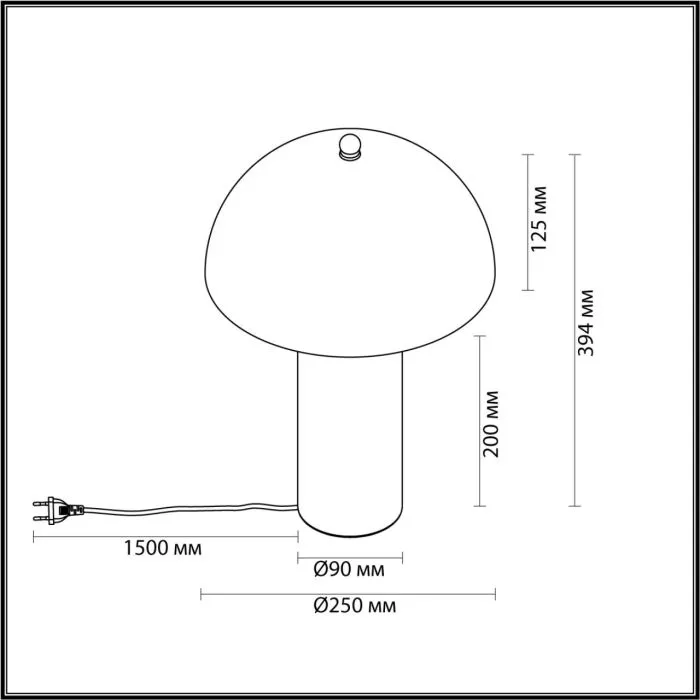 7089/2T ODL Светильник LED 14Вт 3000К 220В IP20 MIDCENT | Дом Декора