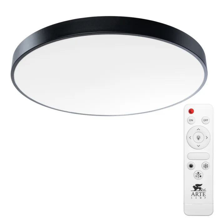 Потолочный светильник Arte Lamp ARENA A2673PL-1BK | Дом Декора