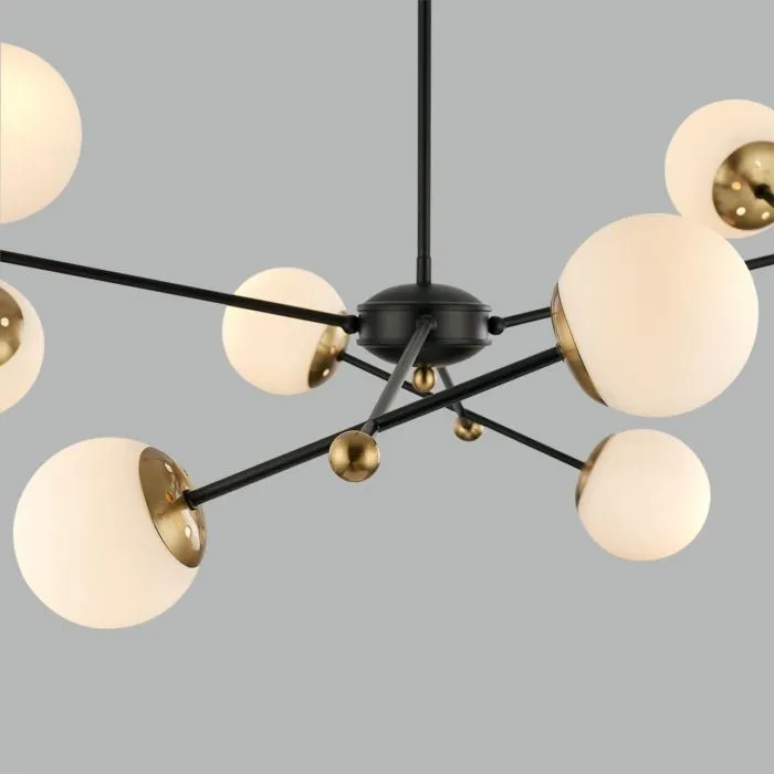 6581/8 LN Люстра E14 8*40Вт 220В IP20 MODERNI | Дом Декора