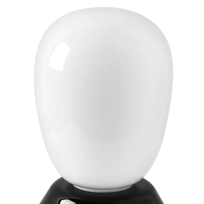 Настольная лампа диммируемая 10W 3000K матовый/черный Uovo III Lightstar 807917 | Дом Декора