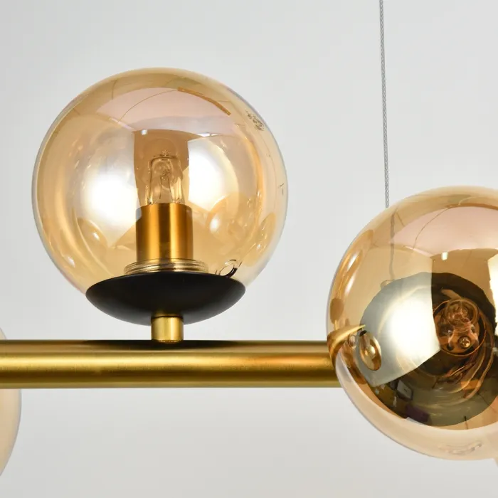 Подвесная люстра Arte Lamp GEMINI A2243SP-9PB | Дом Декора