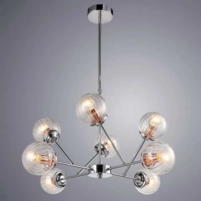 Люстра на штанге Arte Lamp ARANCIA A9276LM-8CC | Дом Декора