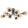 Потолочная люстра Arte Lamp OXFORD A2716PL-8BK | Дом Декора