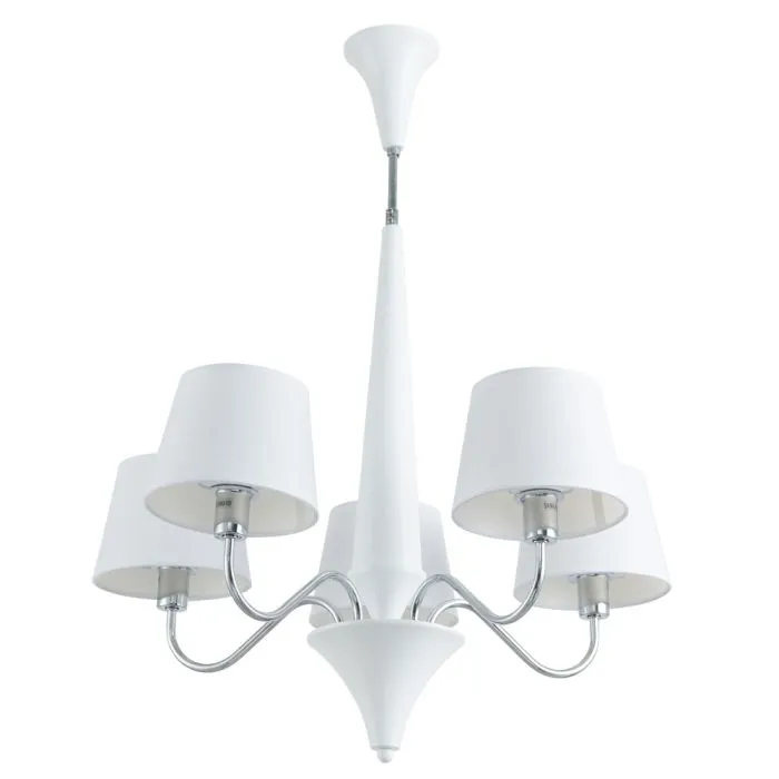 Люстра на штанге Arte Lamp GRACIA A1528LM-5WH | Дом Декора
