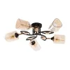 Потолочная люстра Arte Lamp GLAMORE A5076PL-5BK | Дом Декора