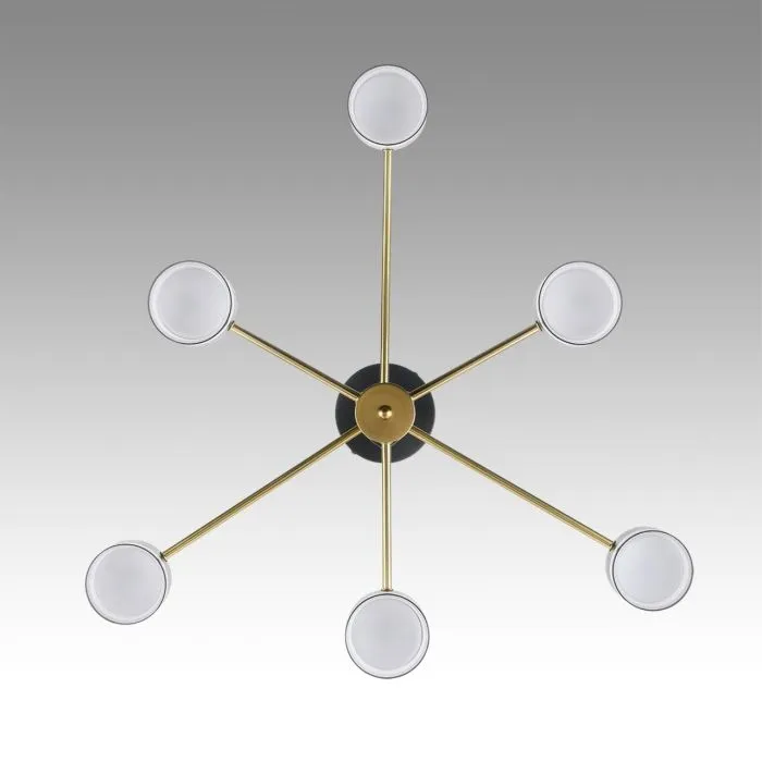 8240/6C LN Люстра GX53 6*7Вт 220В IP20 COMFI | Дом Декора