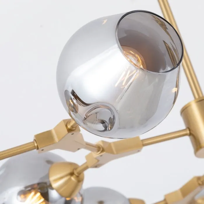 Люстра на штанге Arte Lamp YUKA A7759PL-9PB | Дом Декора