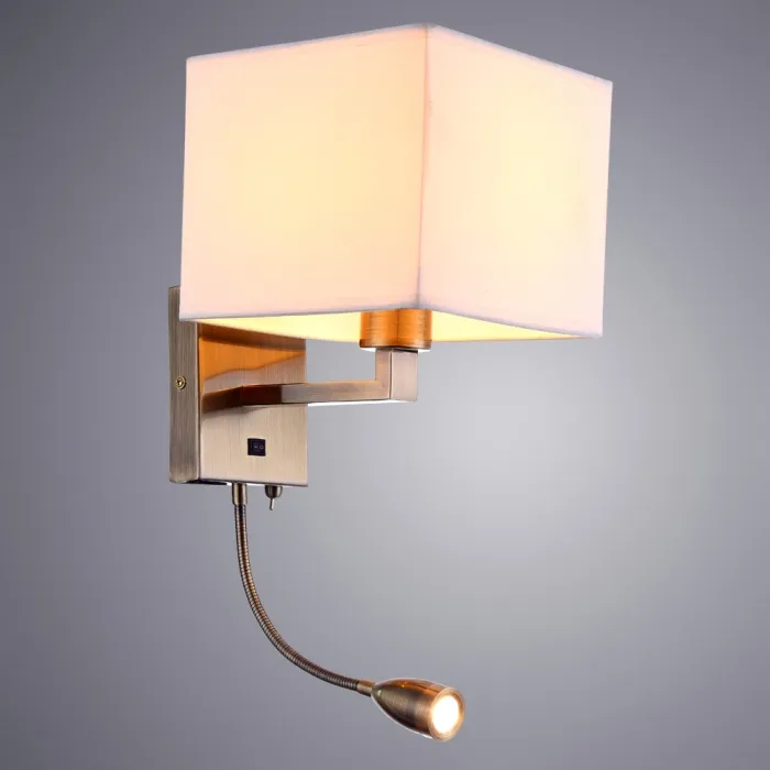 Бра Arte Lamp HALL A9249AP-2AB | Дом Декора