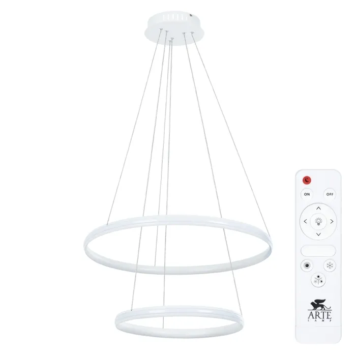 Подвесная люстра Arte Lamp MERIDIANA A2198SP-2WH | Дом Декора