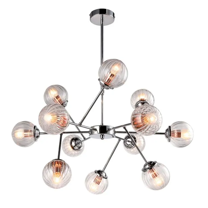 Люстра на штанге Arte Lamp ARANCIA A9276LM-12CC | Дом Декора