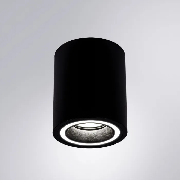 Точечный накладной светильник Arte Lamp IMAI A2267PL-1BK | Дом Декора