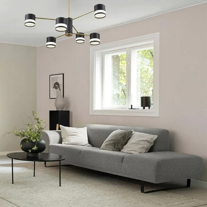 8240/6C LN Люстра GX53 6*7Вт 220В IP20 COMFI | Дом Декора