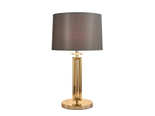 NEWPORT 4400 4401/T gold без абажура , Настольная лампа, Gold Clear crystal D38*H72,5 cm E27 1*40W