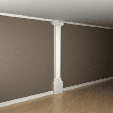 Интерьерная лепнина пилястра 1.20.201 Европласт