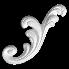 Интерьерная лепнина орнамент 1.60.109 Европласт