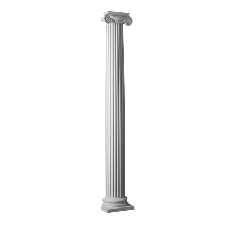 Фасадная лепнина полуколонна 4.10.201 Европласт