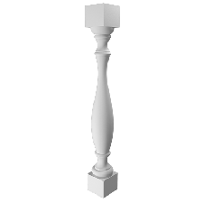 Фасадная лепнина балясина 4.71.201 Европласт