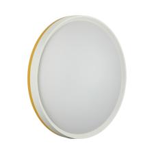 7709/DL COLOR SN 154 Светильник пластик/белый/желтый LED 48Вт 4000К D420 IP43 KEZO YELLOW